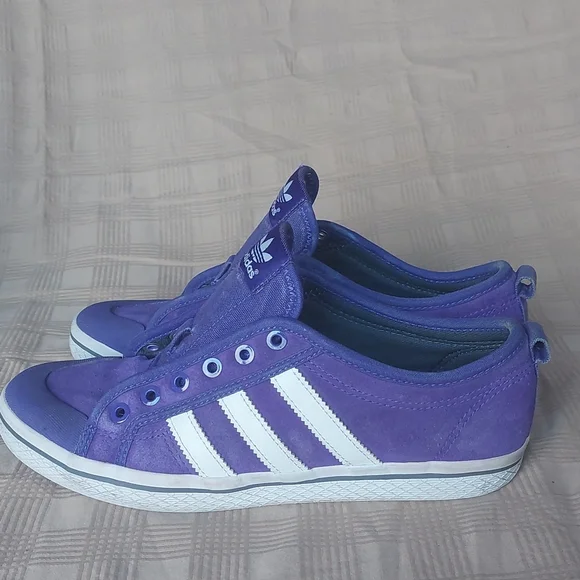 all purple adidas